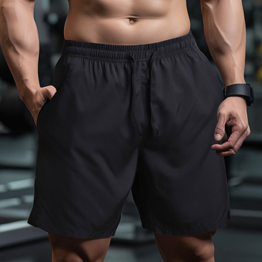 Running Gear Gym - Erkek Hızlı Kuruyan File Şort Nefes