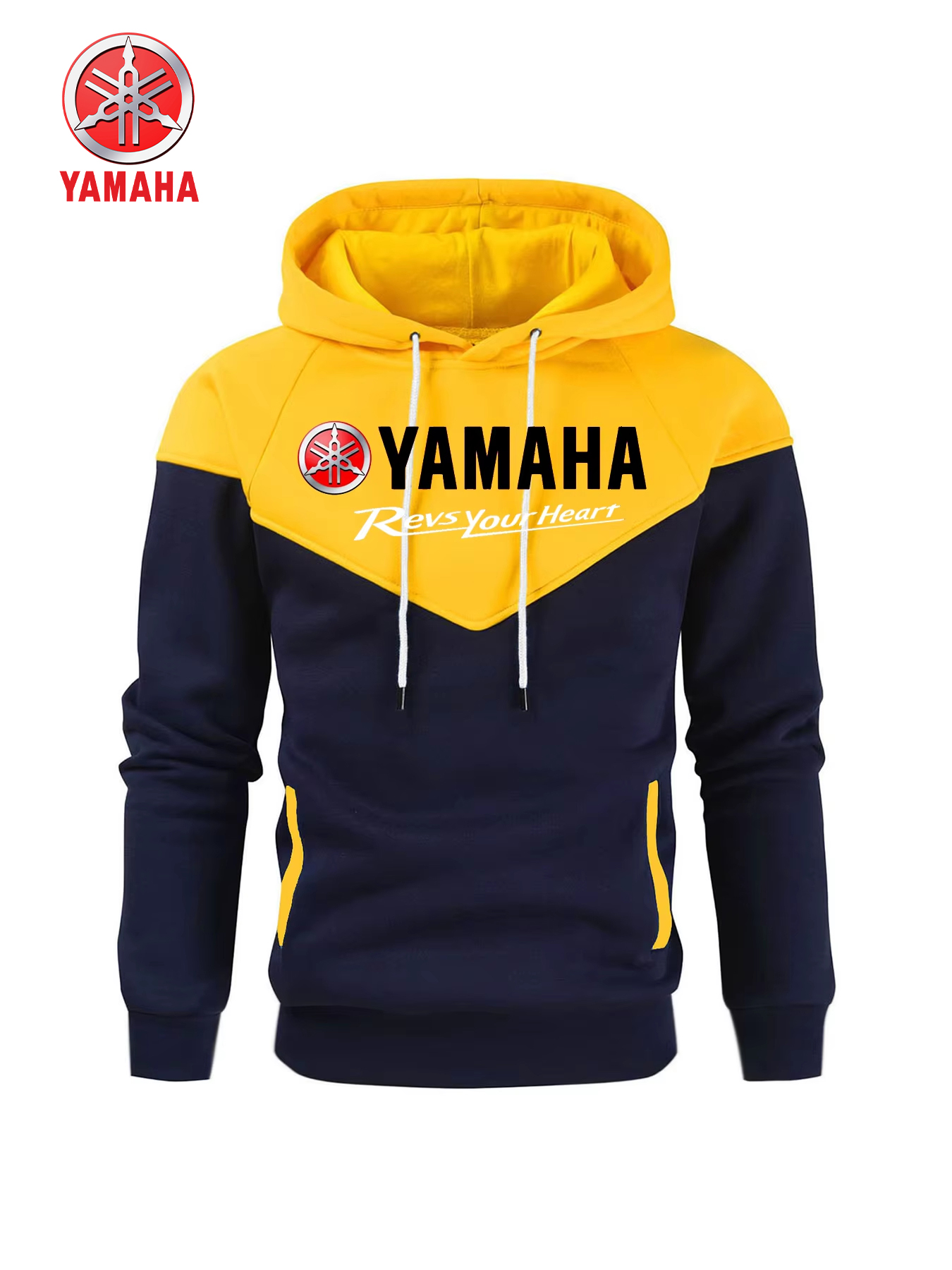 Running Gear Logos - Moda ve erkek modası, Yamaha logolu