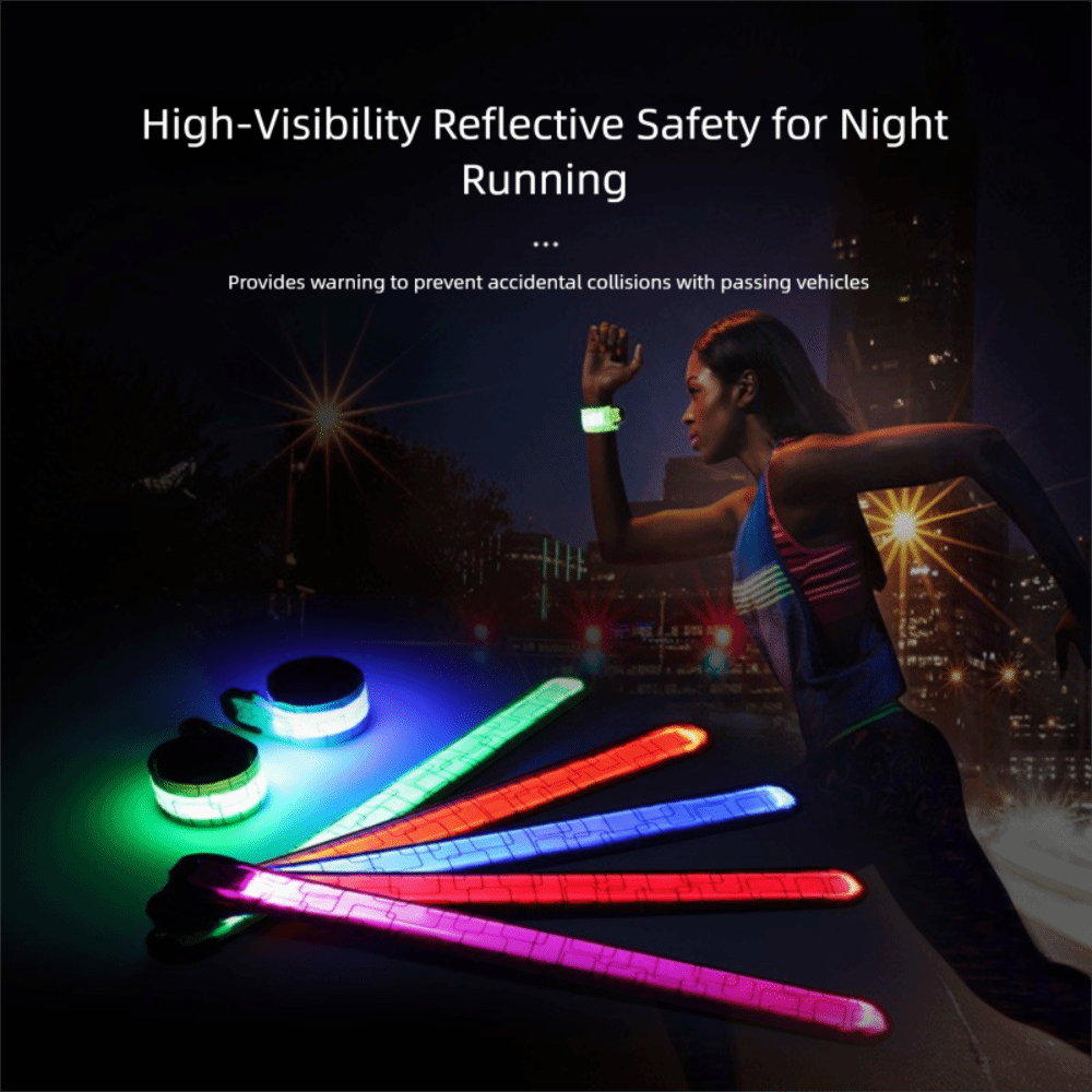 Running Gear Usa - Pil Tarzı Gece Koşu Kol Bandı