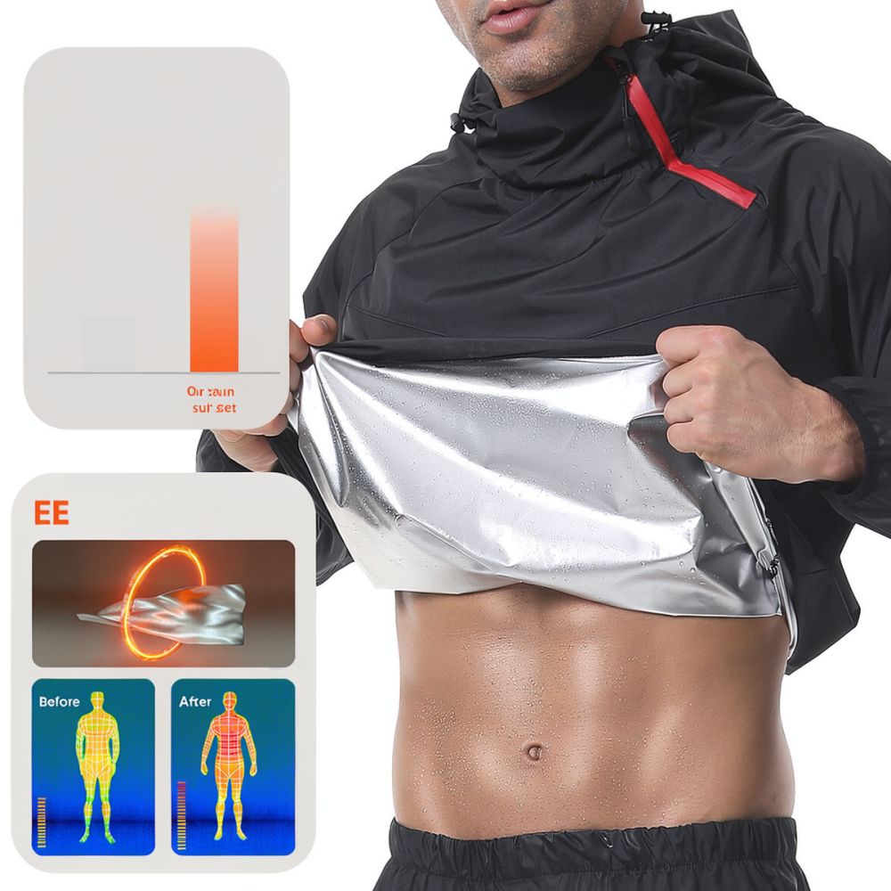 Erkekler için Terleten Sauna T - Running Gear Gym incelemesi ve fiyatı