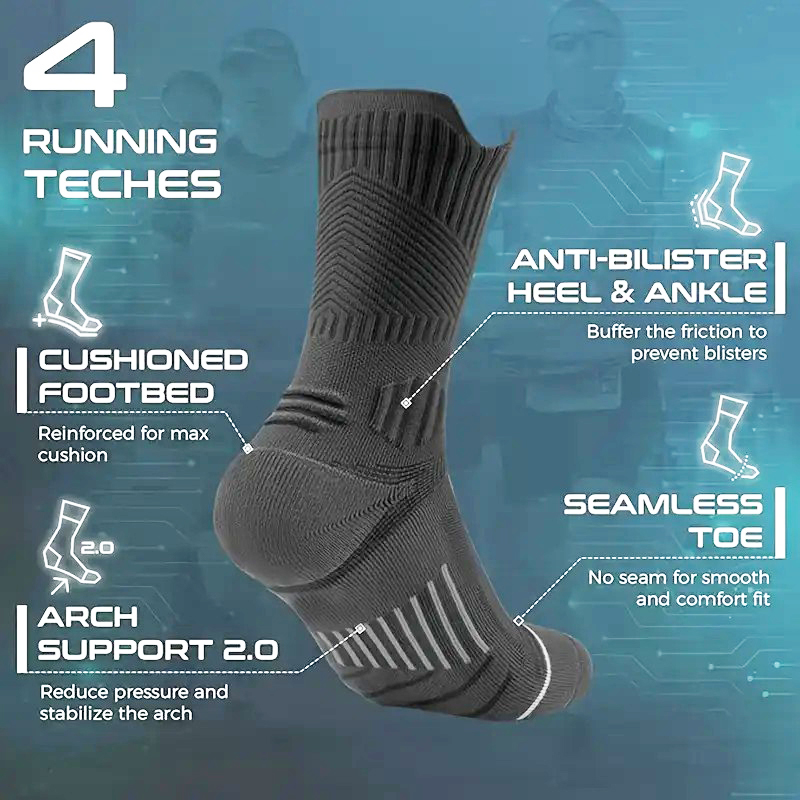 1/5 çift erkek havlu alt baske - Anti Blister Sock incelemesi ve fiyatı