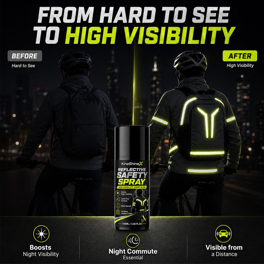 Gece Yansıtıcı Güvenlik Spreyi - High And Running Gear incelemesi ve fiyatı